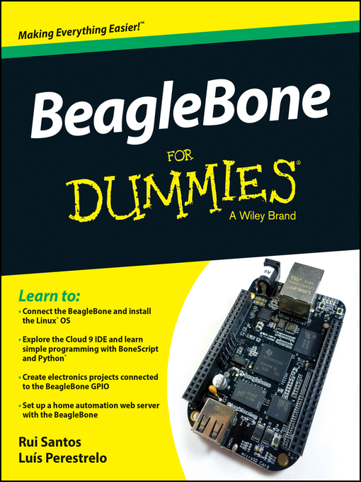 Title details for BeagleBone For Dummies by Rui Santos - Available
